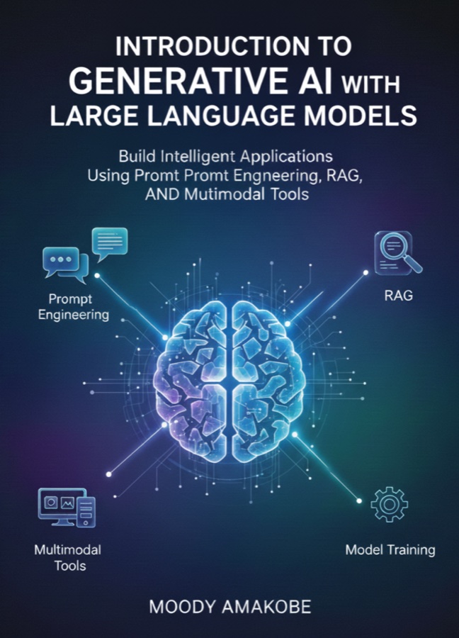 Cover of Introduction to Generative AI with Large Language Models by Moody Amakobe